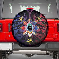 Philippines Guam Spare Tire Cover Filipino Sun With Guaman Seal