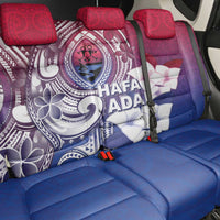 Guam Gadao Back Car Seat Cover Hafa Adai Micronesian Tribal Pattern