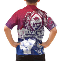 Guam Gadao Family Matching Long Sleeve Bodycon Dress and Hawaiian Shirt Hafa Adai Micronesian Tribal Pattern