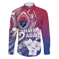 Guam Gadao Family Matching Tank Maxi Dress and Hawaiian Shirt Hafa Adai Micronesian Tribal Pattern