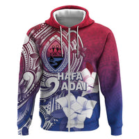 Guam Gadao Hoodie Hafa Adai Micronesian Tribal Pattern