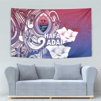 Guam Gadao Tapestry Hafa Adai Micronesian Tribal Pattern