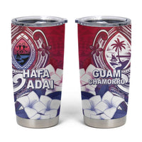 Guam Gadao Tumbler Cup Hafa Adai Micronesian Tribal Pattern
