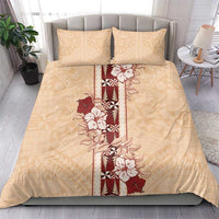 Tonga Language Week Bedding Set Hibiscus Tongan Ngatu Pattern LT05 - Polynesian Pride