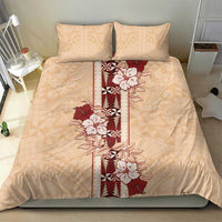 Tonga Language Week Bedding Set Hibiscus Tongan Ngatu Pattern LT05 - Polynesian Pride