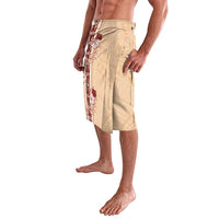Tonga Language Week Lavalava Hibiscus Tongan Ngatu Pattern LT05 - Polynesian Pride