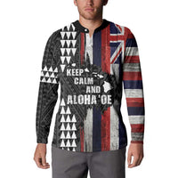 Hawaii 1959 Statehood Day Button Sweatshirt Classic Style LT05 - Polynesian Pride