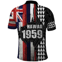 Hawaii 1959 Statehood Day Polo Shirt Classic Style LT05 - Polynesian Pride