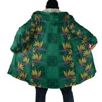 Hawaii Waikiki King Cloak Green Quilt With Pua Manu LT05 - Polynesian Pride