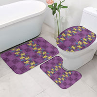 Hawaii Waikiki King Bathroom Set Purple Quilt With Pua Manu LT05 - Polynesian Pride