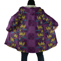 Hawaii Waikiki King Cloak Purple Quilt With Pua Manu LT05 - Polynesian Pride