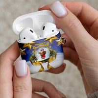 Samoa Christmas AirPods Case Snow Globe With Samoan Santa LT05 - Polynesian Pride