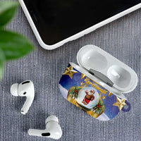 Samoa Christmas AirPods Case Snow Globe With Samoan Santa LT05 - Polynesian Pride