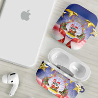 American Samoa Christmas AirPods Case Seashell Santa Beach Vibes LT05 - Polynesian Pride