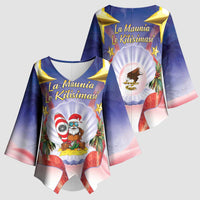 American Samoa Christmas Kimono Sleeve Blouse Seashell Santa Beach Vibes LT05 - Polynesian Pride