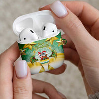 Cook Islands Christmas AirPods Case Seashell Santa Beach Vibes LT05 - Polynesian Pride