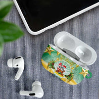 Cook Islands Christmas AirPods Case Seashell Santa Beach Vibes LT05 - Polynesian Pride
