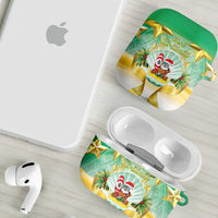 Cook Islands Christmas AirPods Case Seashell Santa Beach Vibes LT05 - Polynesian Pride