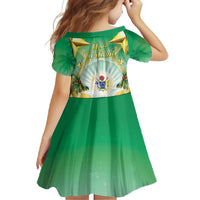 Cook Islands Christmas Family Matching Off Shoulder Maxi Dress and Hawaiian Shirt Seashell Santa Beach Vibes - Polynesian Pride
