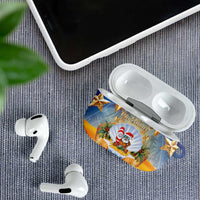 Marshall Islands Christmas AirPods Case Seashell Santa Beach Vibes LT05 - Polynesian Pride