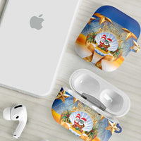 Marshall Islands Christmas AirPods Case Seashell Santa Beach Vibes LT05 - Polynesian Pride