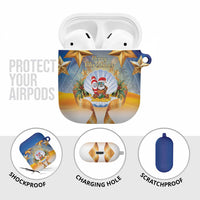 Marshall Islands Christmas AirPods Case Seashell Santa Beach Vibes LT05 - Polynesian Pride