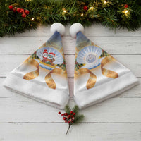 Marshall Islands Christmas Santa Hat Seashell Santa Beach Vibes - Polynesian Pride