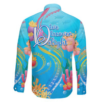 Under The Sea Scuba Diving Family Matching Summer Maxi Dress and Hawaiian Shirt Polynesian Pattern LT05 - Polynesian Pride