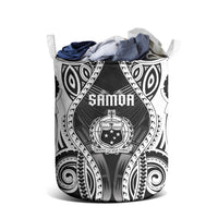 Remember Samoa Black Saturday Laundry Basket Samoa Mo Samoa LT05 - Polynesian Pride