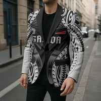 Personalised Remember Samoa Black Saturday Blazer Samoa Mo Samoa - Polynesian Pride