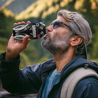 Personalised Remember Samoa Black Saturday 4 in 1 Can Cooler Tumbler Samoa Mo Samoa - Polynesian Pride