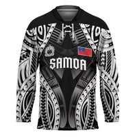 Personalised Remember Samoa Black Saturday Hockey Jersey Samoa Mo Samoa LT05 Unisex Black - Polynesian Pride