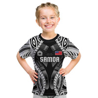 Personalised Remember Samoa Black Saturday Kid T Shirt Samoa Mo Samoa LT05 Black - Polynesian Pride