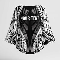 Personalised Remember Samoa Black Saturday Kimono Sleeve Blouse Samoa Mo Samoa LT05 - Polynesian Pride
