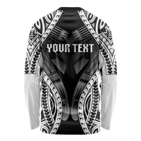 Personalised Remember Samoa Black Saturday Long Sleeve Shirt Samoa Mo Samoa LT05 - Polynesian Pride