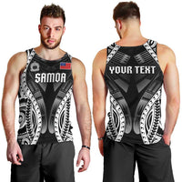 Personalised Remember Samoa Black Saturday Men Tank Top Samoa Mo Samoa - Polynesian Pride