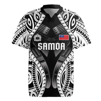Personalised Remember Samoa Black Saturday Rugby Jersey Samoa Mo Samoa LT05 Black - Polynesian Pride