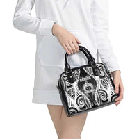 Remember Samoa Black Saturday Shoulder Handbag Samoa Mo Samoa - Polynesian Pride