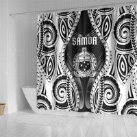 Remember Samoa Black Saturday Shower Curtain Samoa Mo Samoa - Polynesian Pride