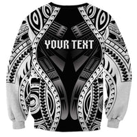 Personalised Remember Samoa Black Saturday Sweatshirt Samoa Mo Samoa LT05 - Polynesian Pride