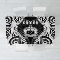 Remember Samoa Black Saturday Tablecloth Samoa Mo Samoa LT05 Black - Polynesian Pride