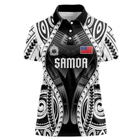 Personalised Remember Samoa Black Saturday Women Polo Shirt Samoa Mo Samoa LT05 Female Black - Polynesian Pride