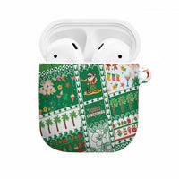 Norfolk Island Christmas AirPods Case Festive Beach Vibes LT05 Green - Polynesian Pride