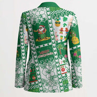 Norfolk Island Christmas Blazer Festive Beach Vibes - Polynesian Pride