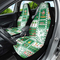 Norfolk Island Christmas Car Seat Cover Festive Beach Vibes - Polynesian Pride