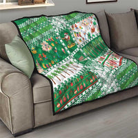 Norfolk Island Christmas Quilt Festive Beach Vibes - Polynesian Pride