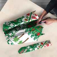 Norfolk Island Christmas Umbrella Festive Beach Vibes - Polynesian Pride