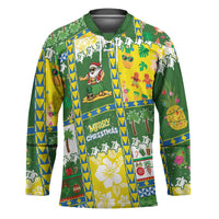 Pitcairn Islands Christmas Hockey Jersey Festive Beach Vibes LT05 Unisex Colorful - Polynesian Pride