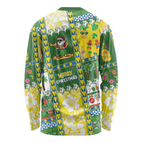 Pitcairn Islands Christmas Long Sleeve Shirt Festive Beach Vibes LT05 - Polynesian Pride