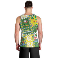 Pitcairn Islands Christmas Men Tank Top Festive Beach Vibes LT05 - Polynesian Pride